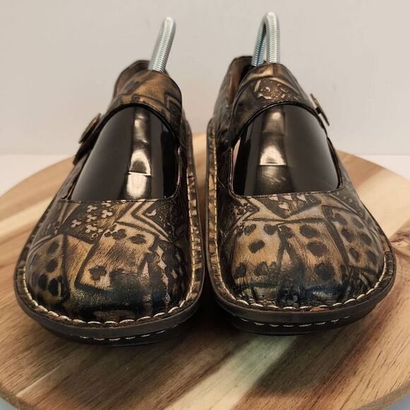 Alegria Poker Face Women's Mary Jane Clogs Leather Comfort Shoes Womens size US - Picture 2 of 9